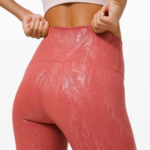 lululemon athletica Pants - Lululemon | Wunder Under High-Rise Tight 28" Shine Size 10